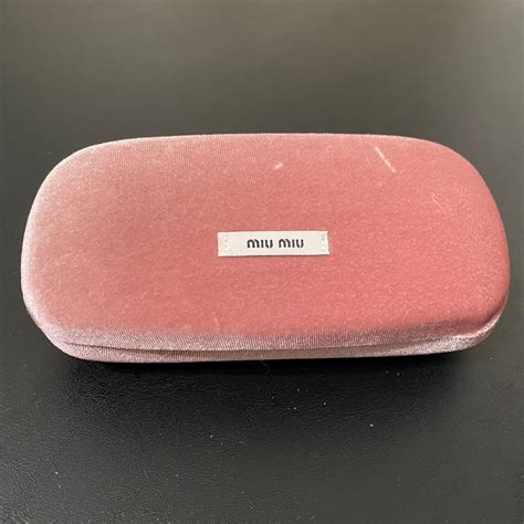 miu miu sunglass case